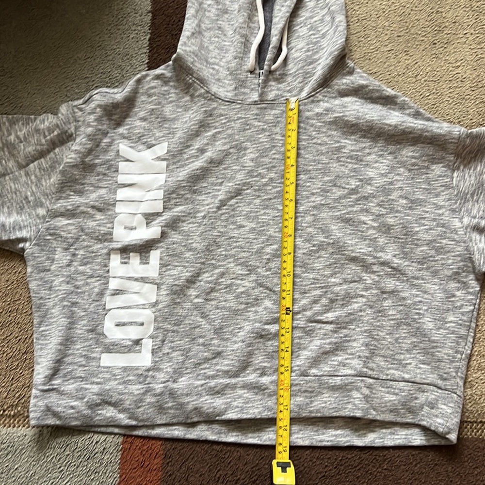 “PINK” Victoria’s Secret cropped hoodie - Picture 4 of 4